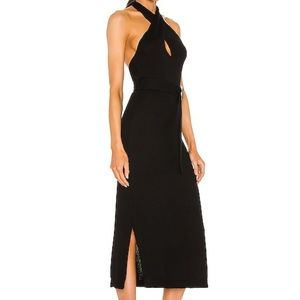 NBD black multi-way dress from Revolve